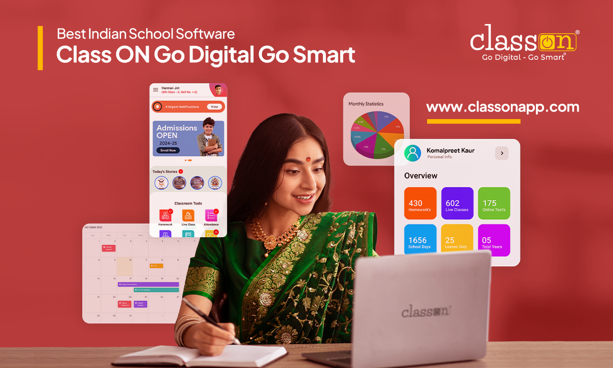 Indian School Software – Class ON